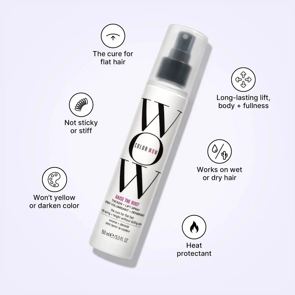 Raise the Root Thicken + Lift Spray benefits