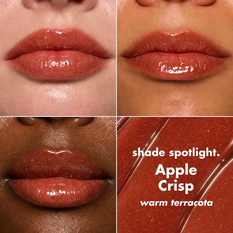 Apple Crisp lip balm shade on lips