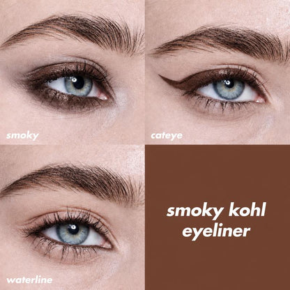 Smoky Kohl eyeliner looks