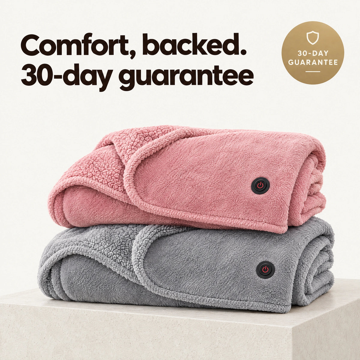 Heated wearable blanket — 30-day guarantee