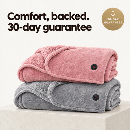 Heated wearable blanket — 30-day guarantee