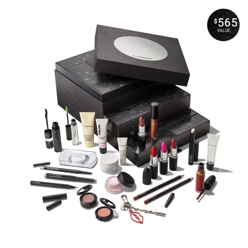 MAC 24 Days Of MAC Icons Advent Calendar with beauty assortment