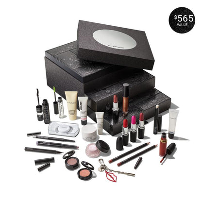 MAC 24 Days Of MAC Icons Advent Calendar with beauty assortment