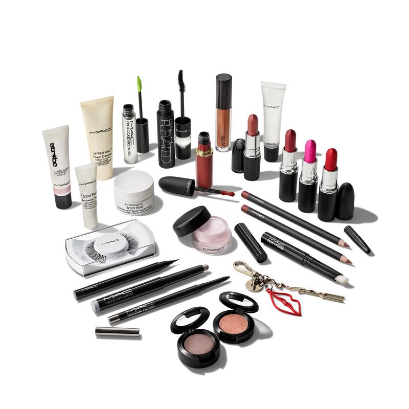 MAC Icons Advent Calendar contents