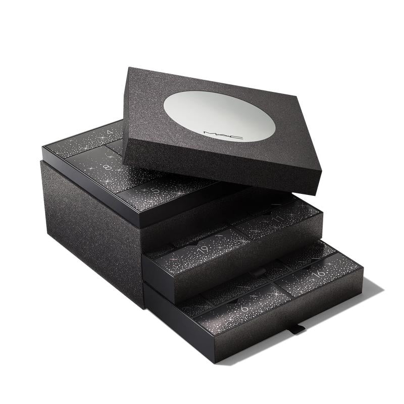 MAC Icons Advent Calendar black presentation box