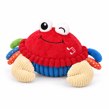 Crab — red musical dancing plush studio product view